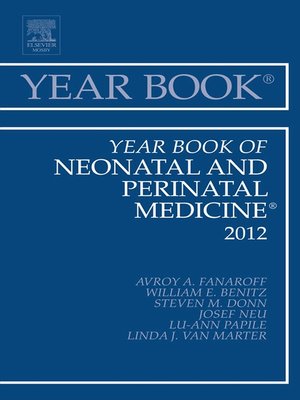 cover image of Year Book of Neonatal and Perinatal Medicine 2012